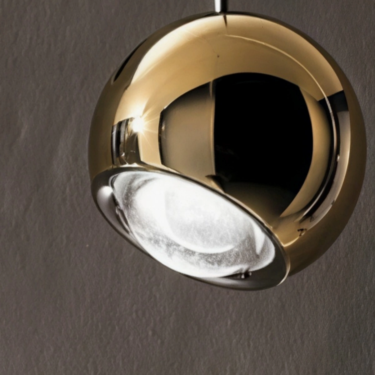 Excelis Modern Ball Pendant Light Gold/Silver Metal/Acrylic for Bedroom/Dining Room