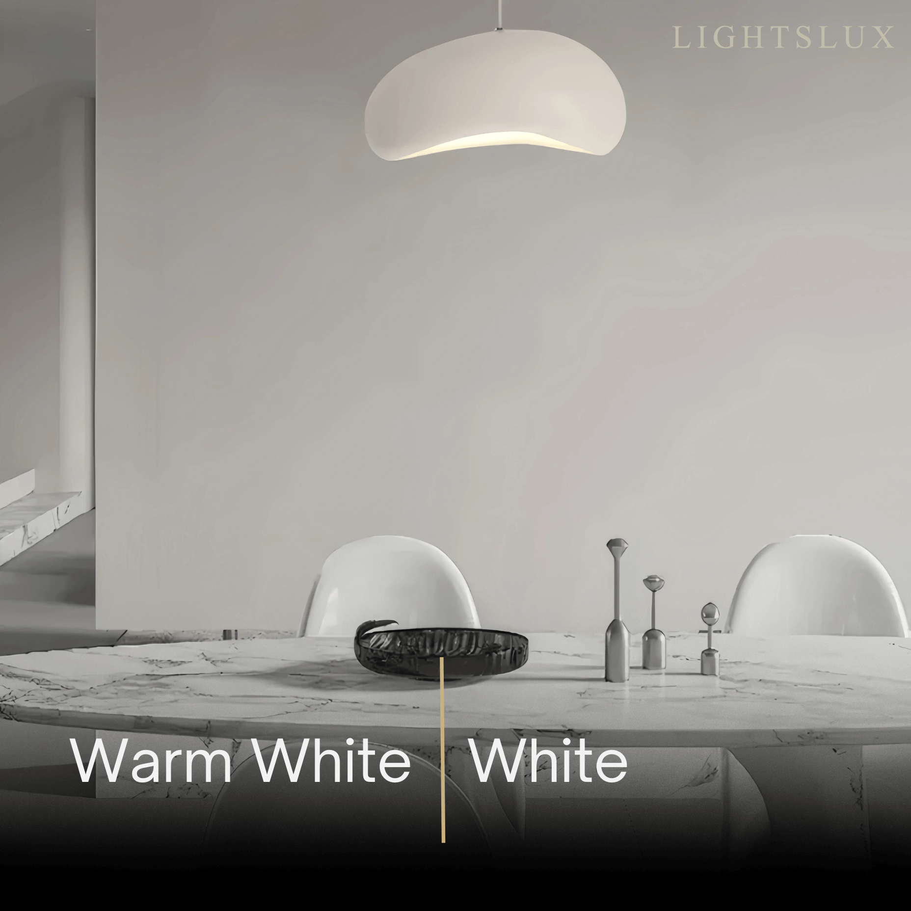 Morandia Modern Bread-Shaped Pendant Light