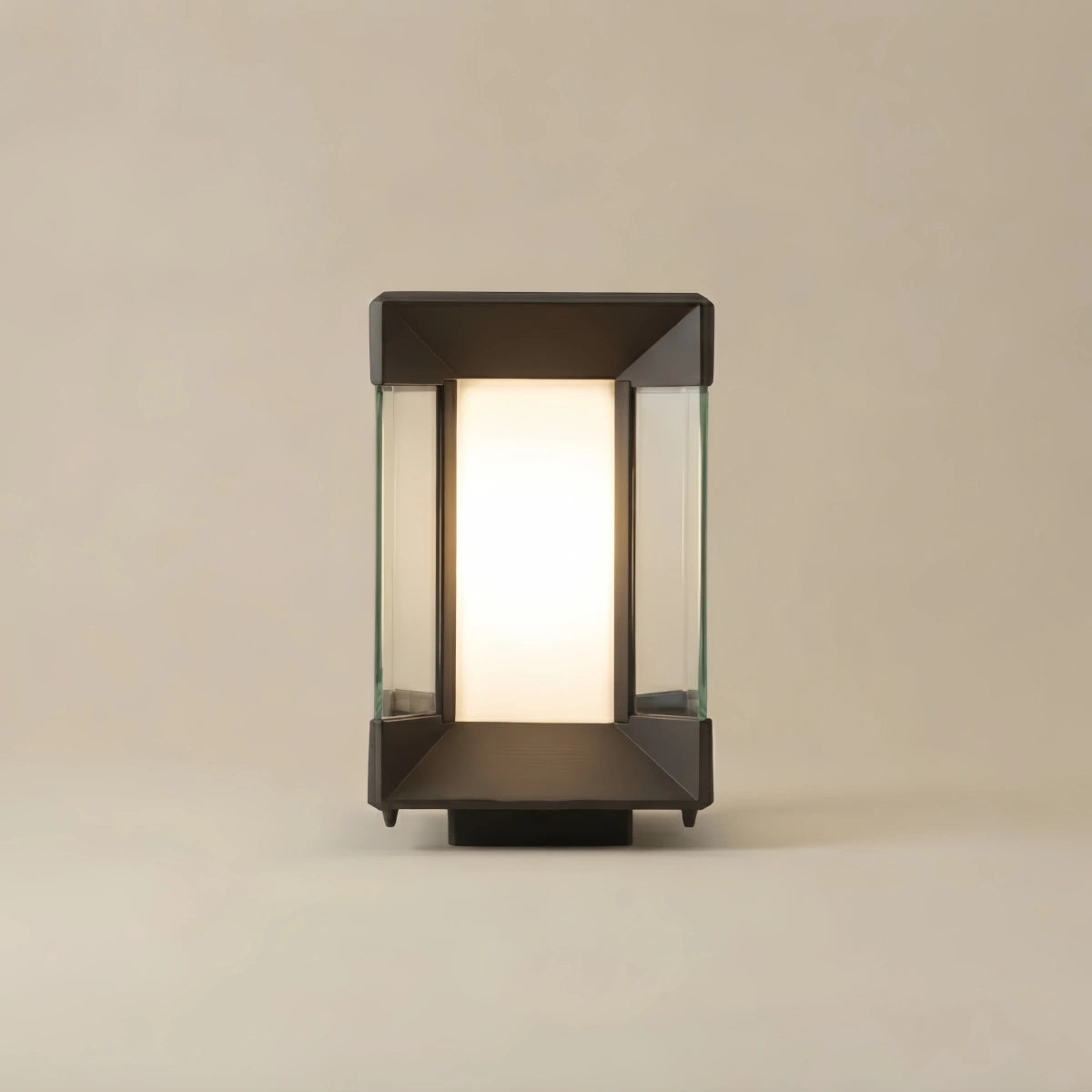 Arcato Modern Pathway Lights - Black/Black-Gold Metal Design for Garden