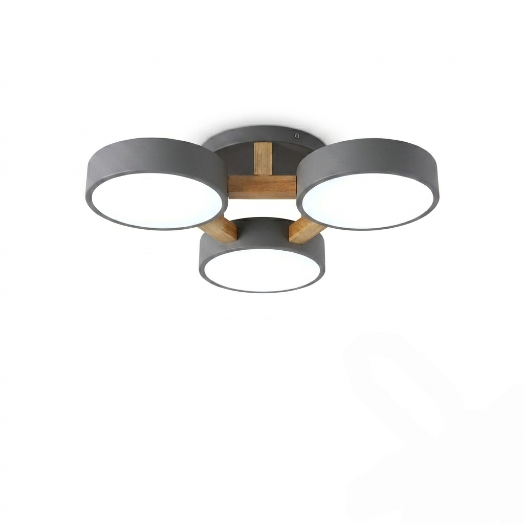 Arcato Modern Round Ceiling Light – 3-Color
