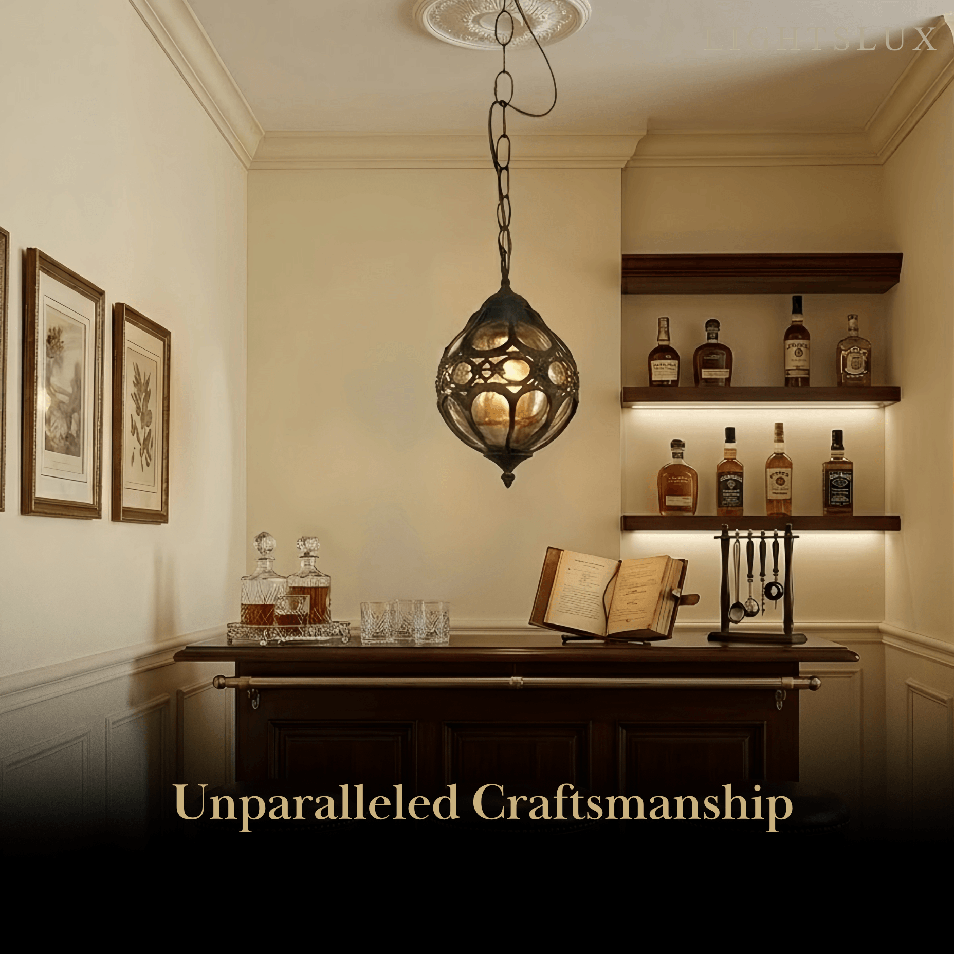 Irondale Vintage Pendant Light