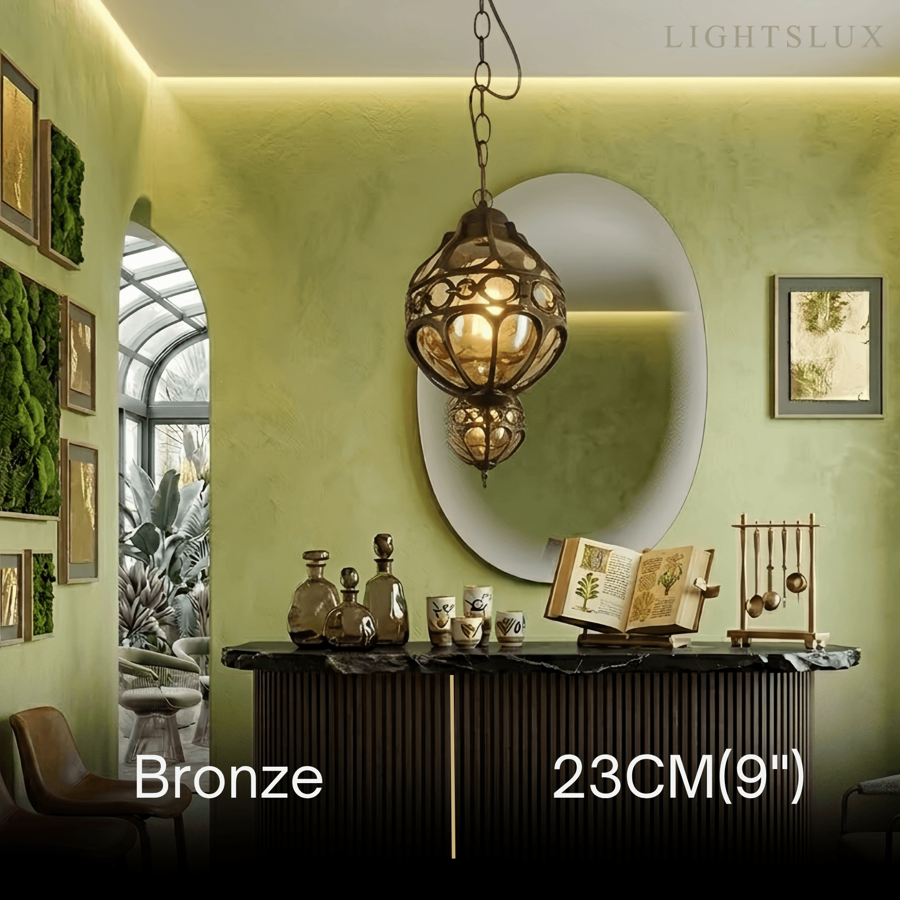 Irondale Vintage Pendant Light