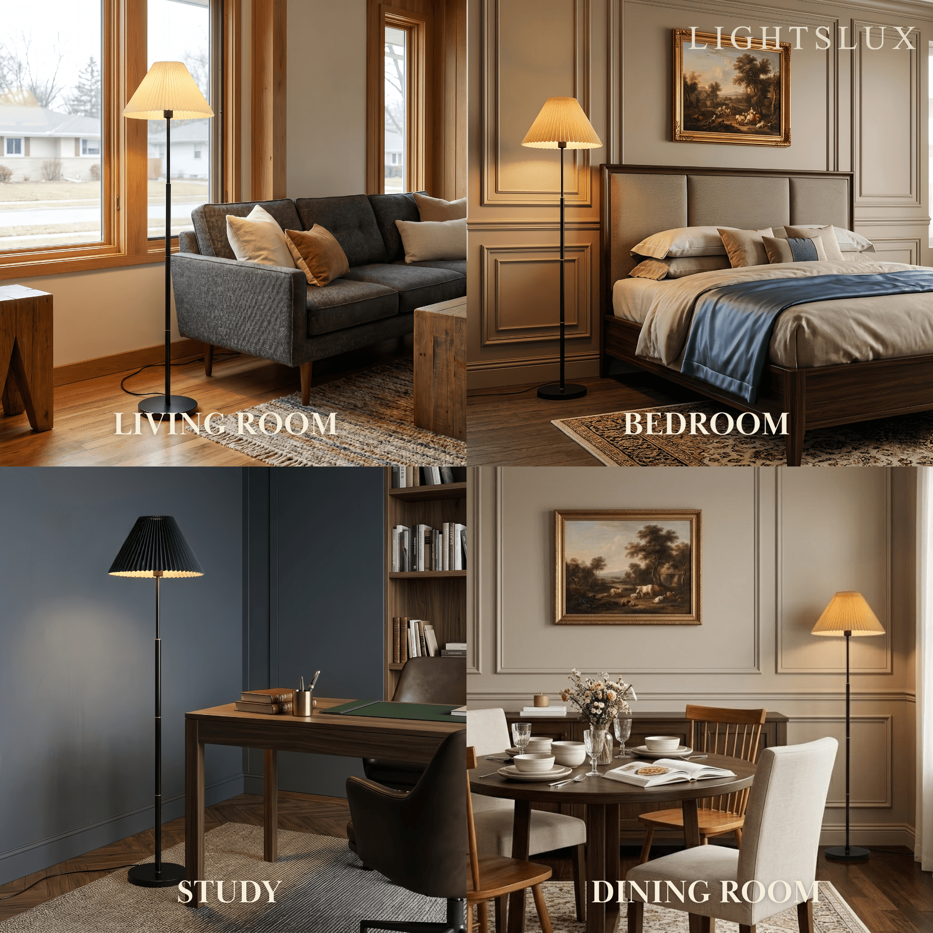 Crema Vintage Floor Lamp