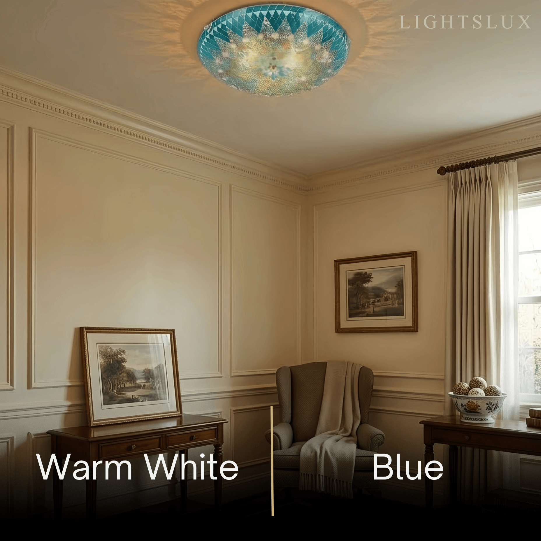 Mahara Mid-Century Ceiling Light