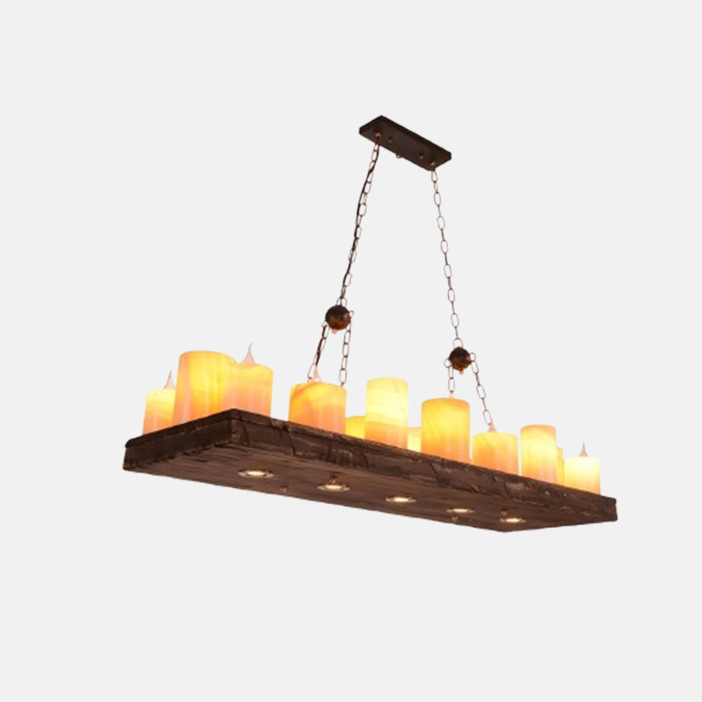 Candle Style Pendant Light – 8/12/16 Lights for Dining Room