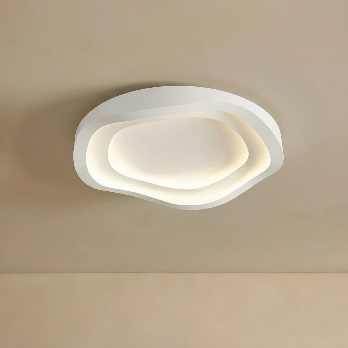 Velora Minimalist Cloud Multi-shape Ceiling Light——Cozy for Bedroom & Living Room