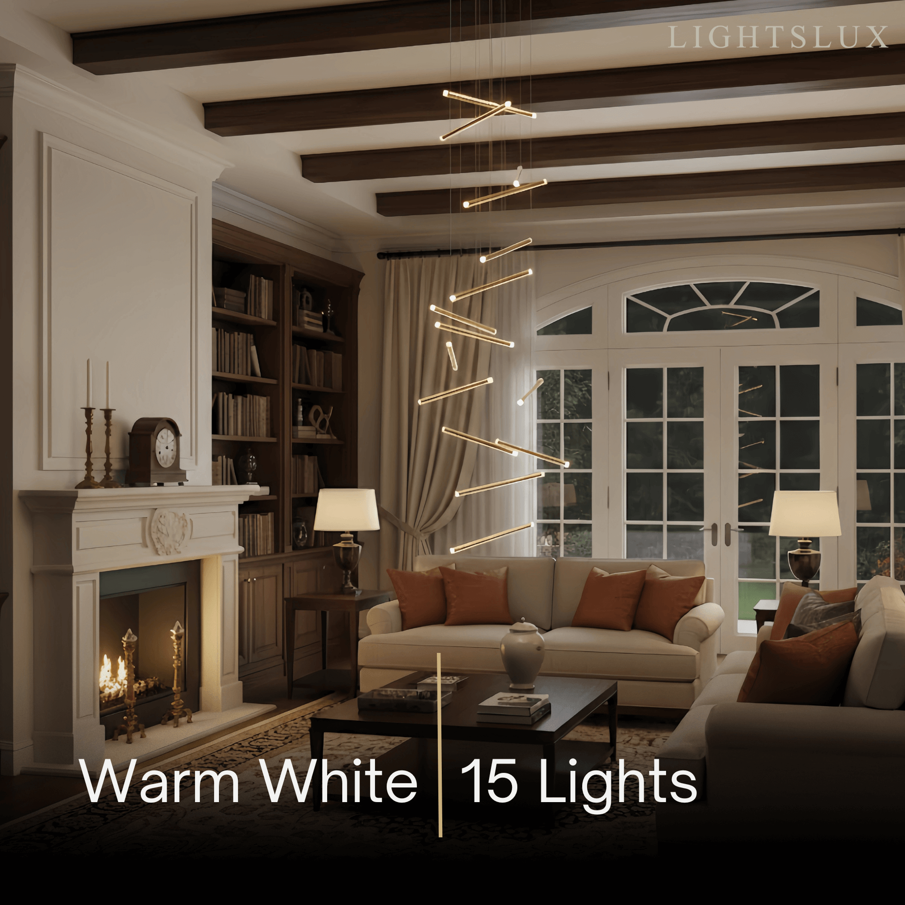 Nebula_Luxury_Flowing_Gold_Chandelier