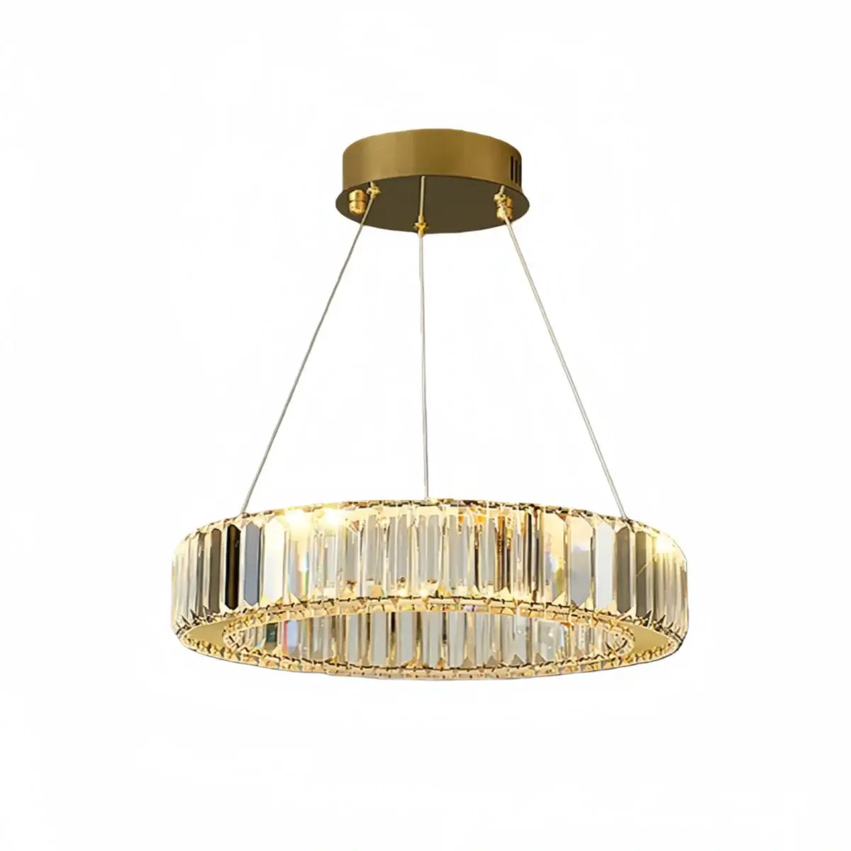 Modern Interlaced Ring Pendant Light