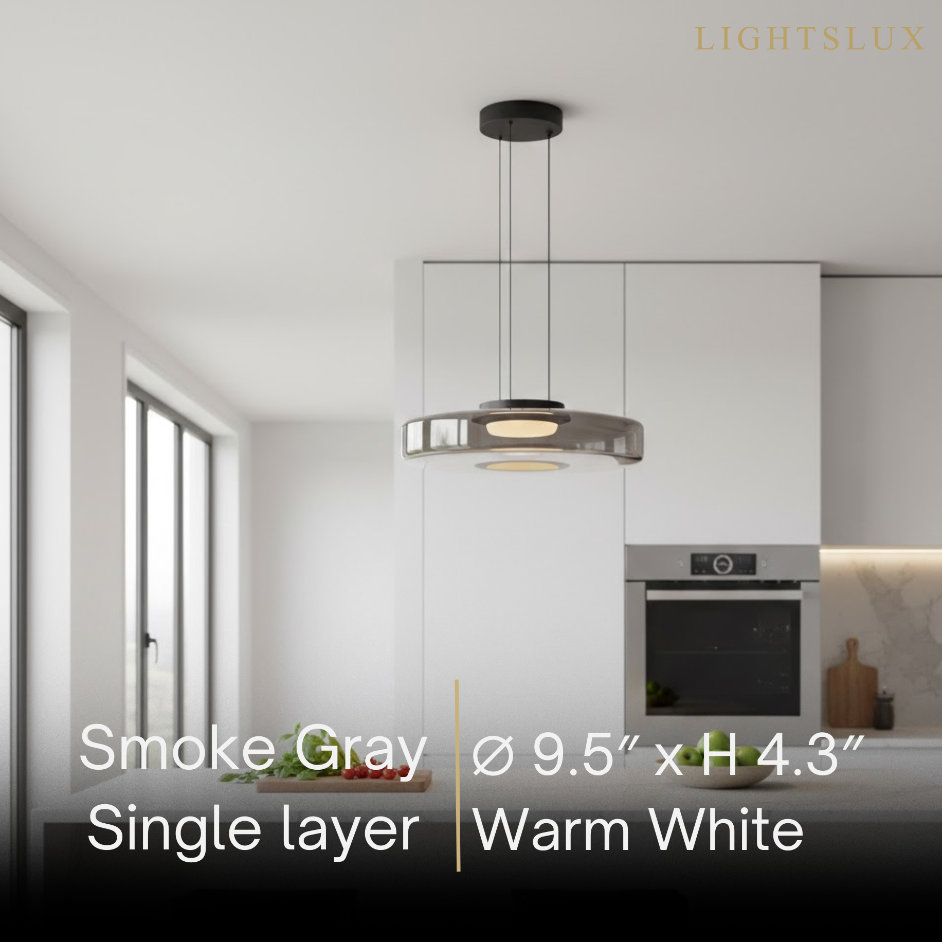 Modern Glass Pendant Light