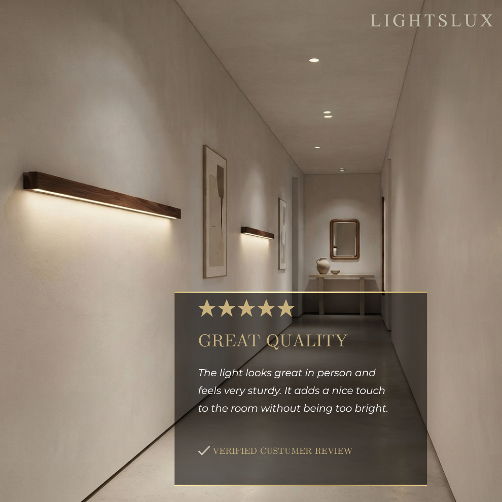 Arcato Minimalist Linear LED Ceiling Light for Living Room