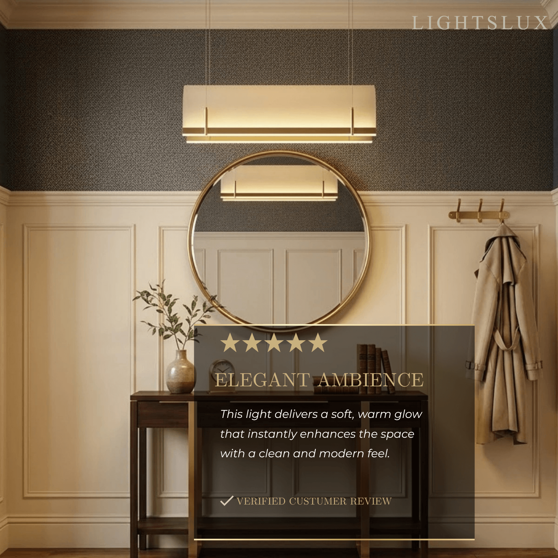 Excelis Minimalist LED Pendant Light