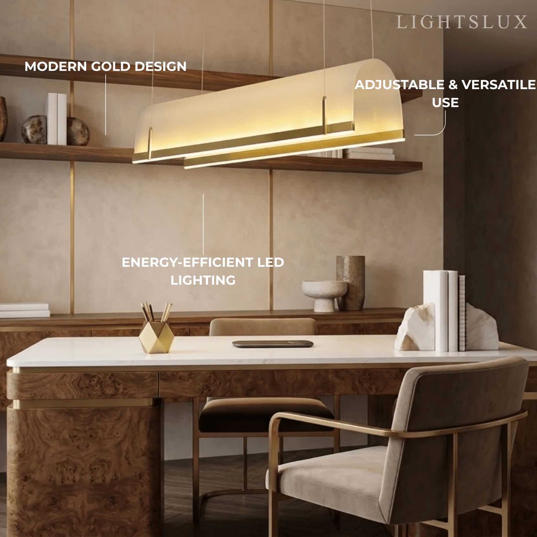 Excelis Minimalist LED Pendant Light