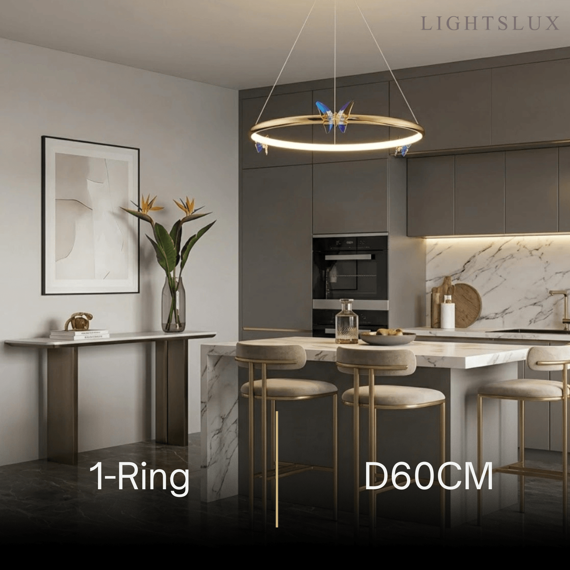 Vivara Modern Circular Chandelier