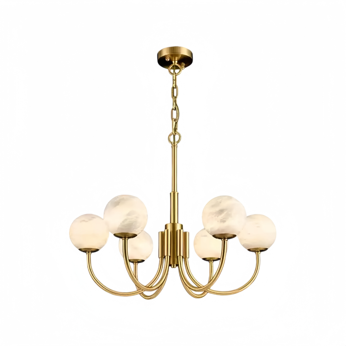 Alba Modern Minimalist Globe Chandelier