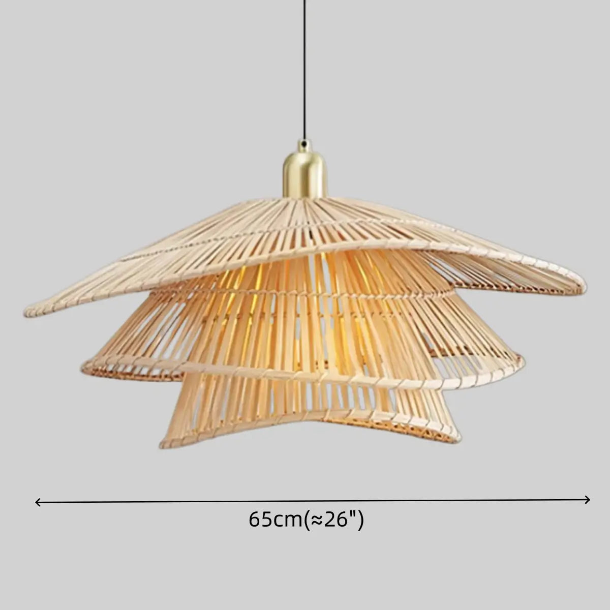 Bamburo Natural Weaver Pendant Lamp