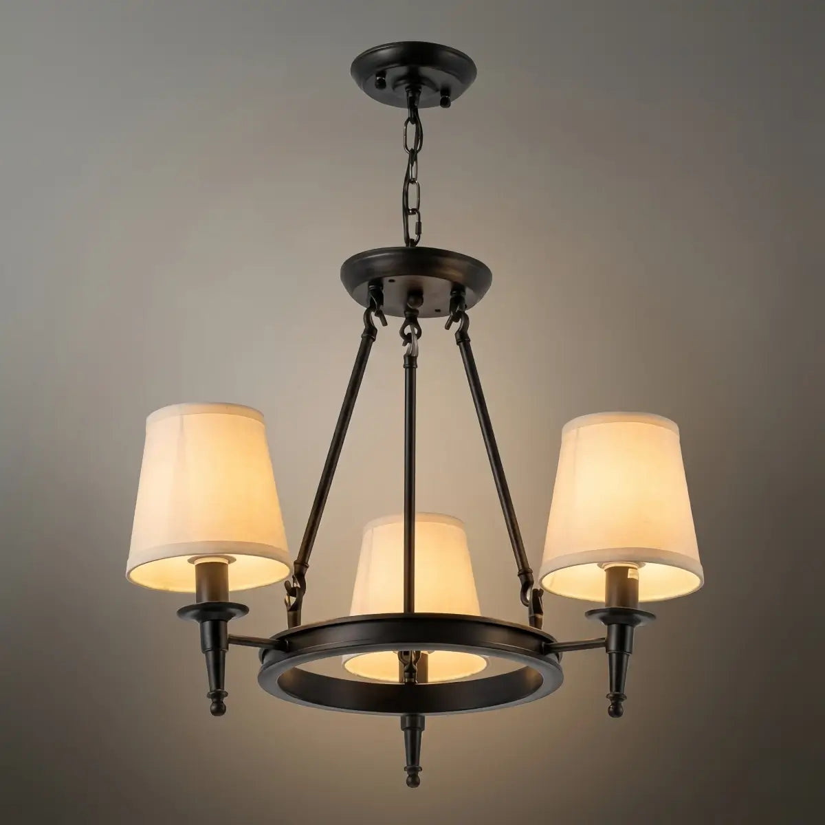 Nebula Vintage Black Chandelier