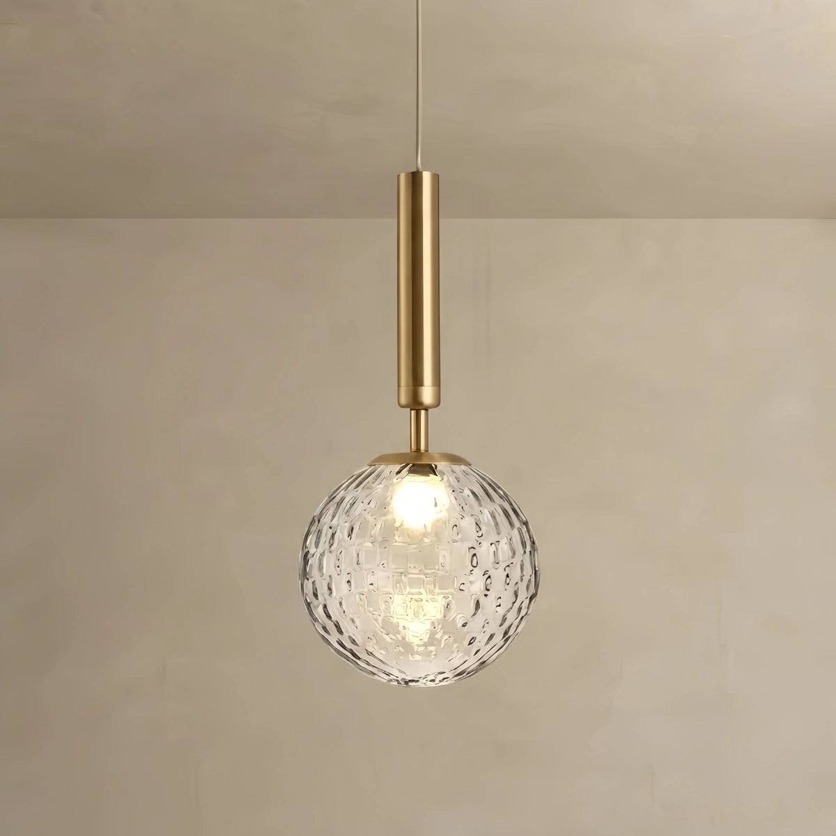 Vetro_Modern_Gold_Pendant_Light_Globular_Glass_Metal_Fixture