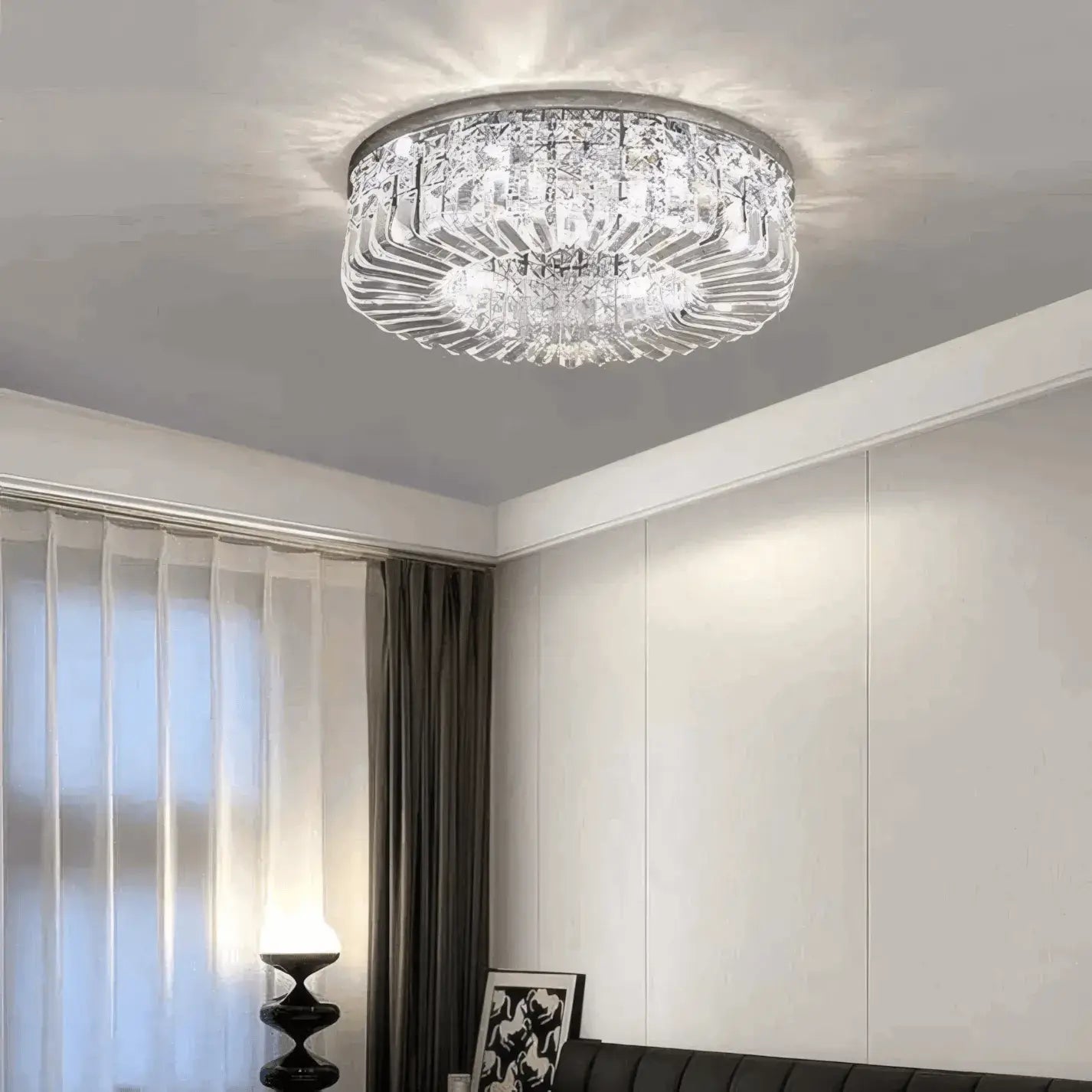 Ceiling Light – Chrome/Gold Finish