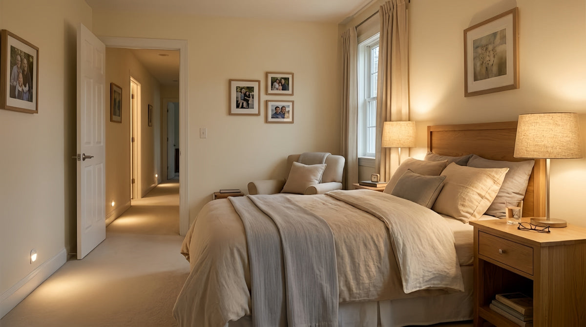 How to Make Home Lighting Safer for Seniors: A Room-by-Room Guide