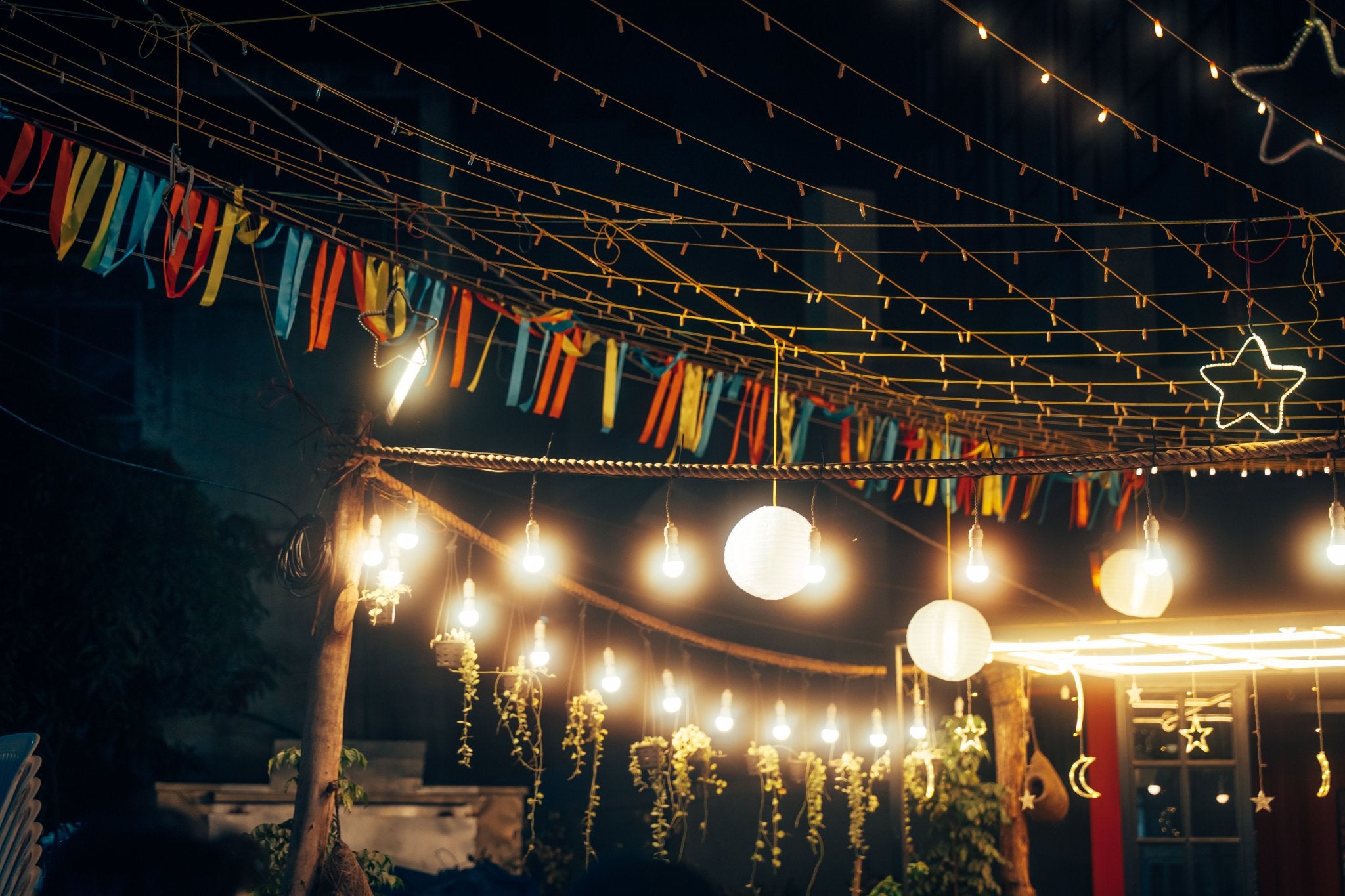 How to Hang Outdoor String Lights Without Sagging, Looking Cheap, or Creating Safety Problems
