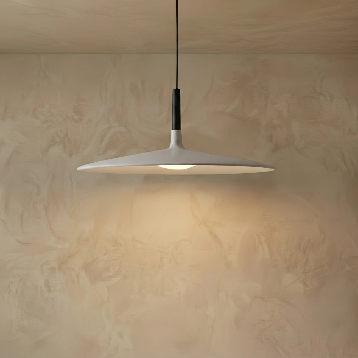 Morandia Industrial Flying Saucer Pendant Light Dining Room