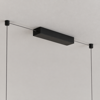 Arcato Modern Designer White Pendant Light – Cylindrical Metal & Acrylic Fixture for Dining Room