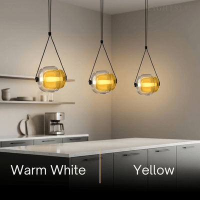 Morandia Modern Minimalist Glass Pendant Light