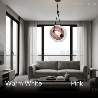 Morandia Modern Minimalist Glass Pendant Light