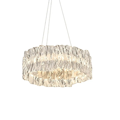 Pendant Light – White/Gold/Chrome Acrylic for Living Room