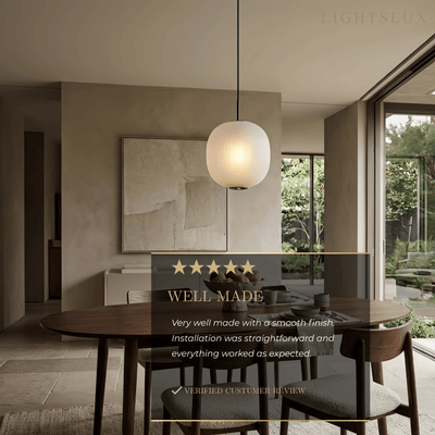 Vetro Modern Cylinder Pendant Light 
