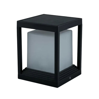 Arcato Modern Square Outdoor Pillar Light
