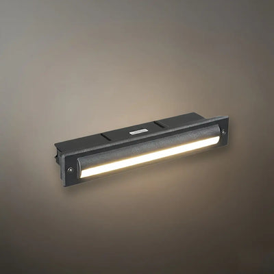 Modern Rectangular Outdoor Deck Step Light