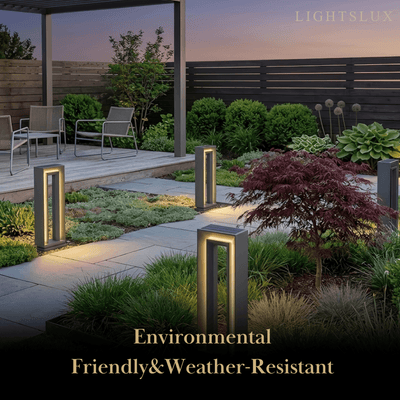 Modern Rectangular Pathway Light