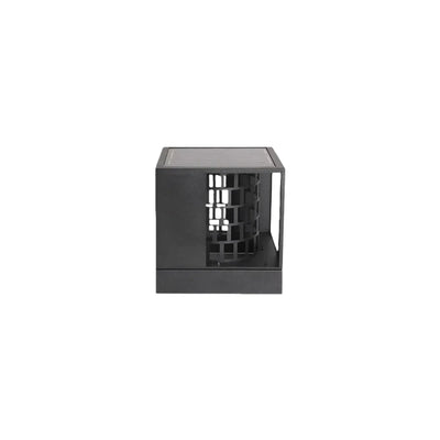 Art Deco Pillar Light - Dark Gray