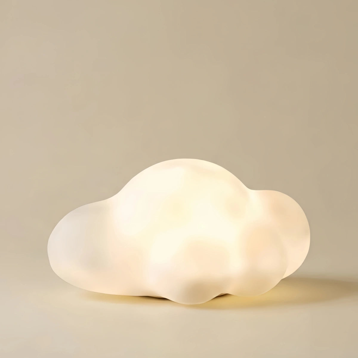 Vivara Art Deco Pathway Lights - White Acrylic Cloud Design for Patio & Garden