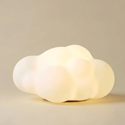 Vivara Art Deco Pathway Lights - White Acrylic Cloud Design for Patio & Garden