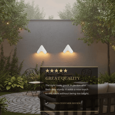 Arcato Modern Triangle Wall Lamp