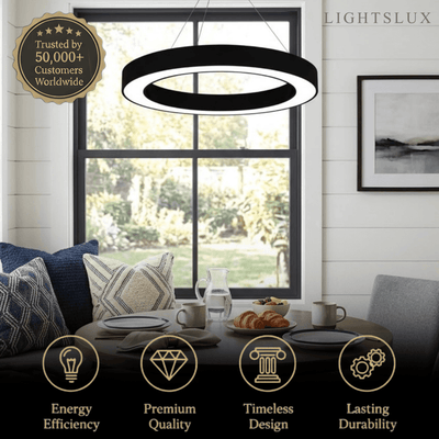 Embrace Modern Ring Pendant Light 