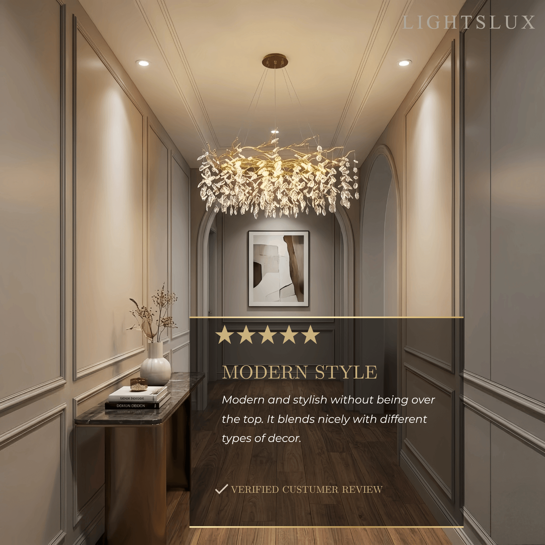 Excelis Modern Luxury Chandelier