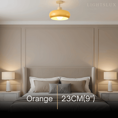 Crema Modern Glass LED Ceiling Light