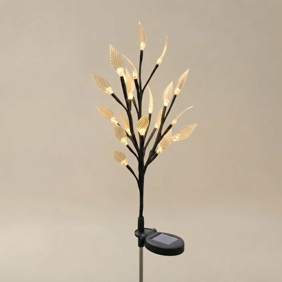 Vivara Art Deco Pathway Light - Acrylic Tree Design for Patio & Garden