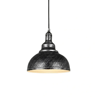 Irondale Industrial Metal Pendant Light - Copper Dome Design for Dining Room