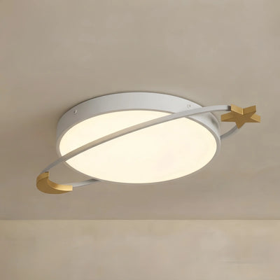Vivara Modern Ceiling Light - Dimmable Grey/White/Green for Bedroom