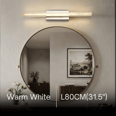Arcato Modern Silver Vanity Light