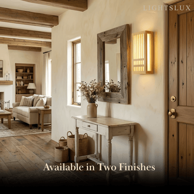 Zenno Modern Wood Wall Lamp