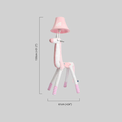 Floor Lamp – Plush & Metal Kids’ Night Light Dining Room