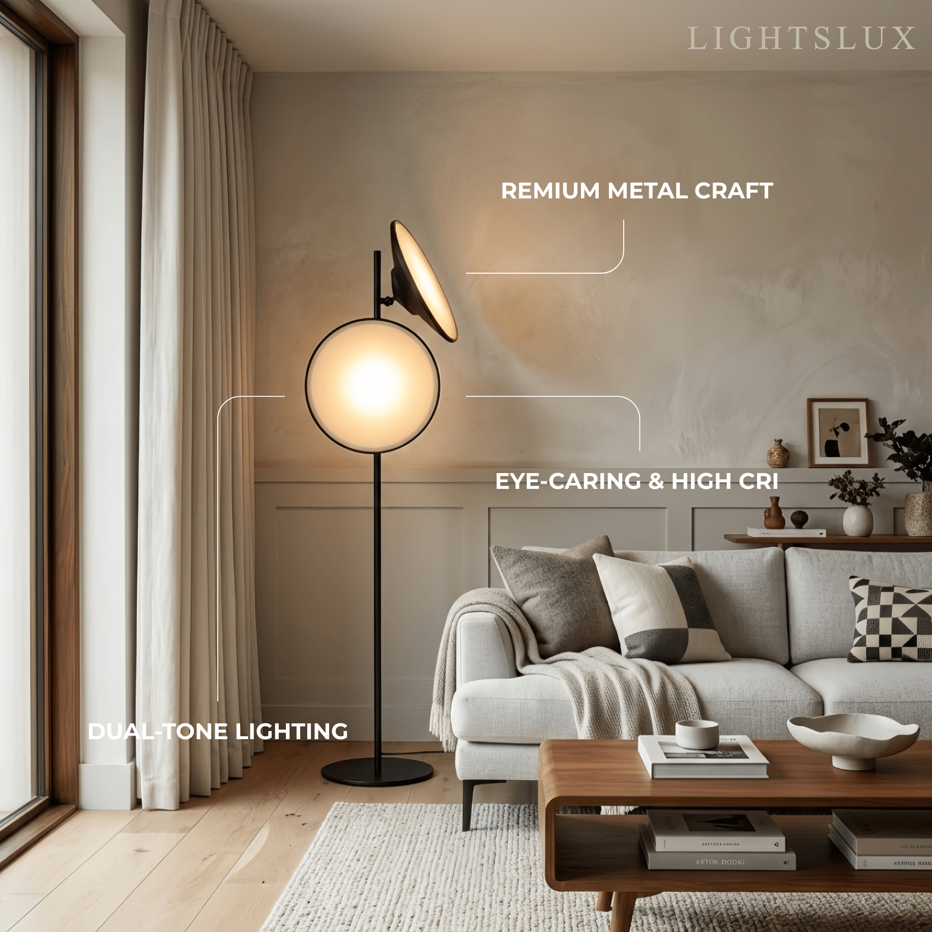 Stellar Modern Floor Lamp 