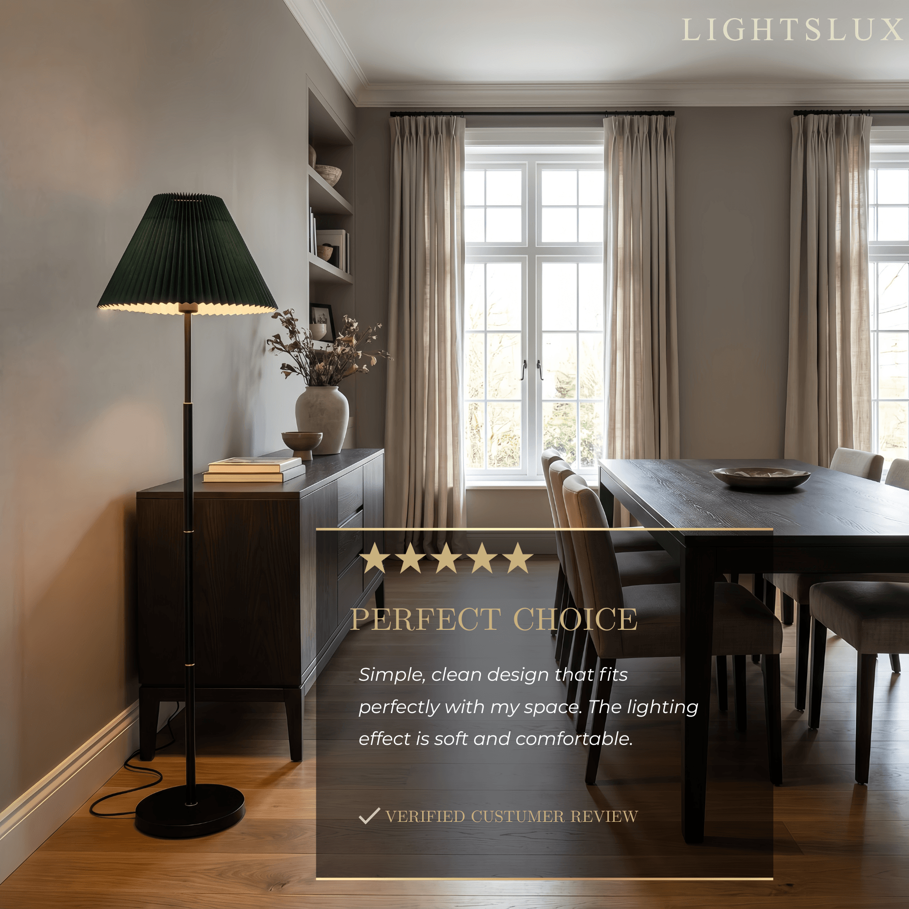 Crema Vintage Floor Lamp