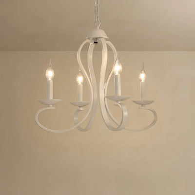 Vintage_Candle_Chandelier_-_Metal_Multi-Light_Fixture_for_Dining_Room_Living_Room