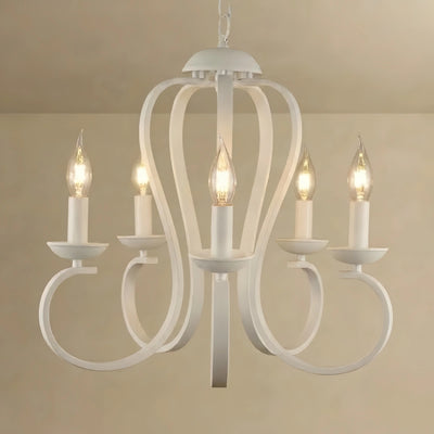 Excelis_Vintage_Candle_Chandelier_-_Metal_Multi